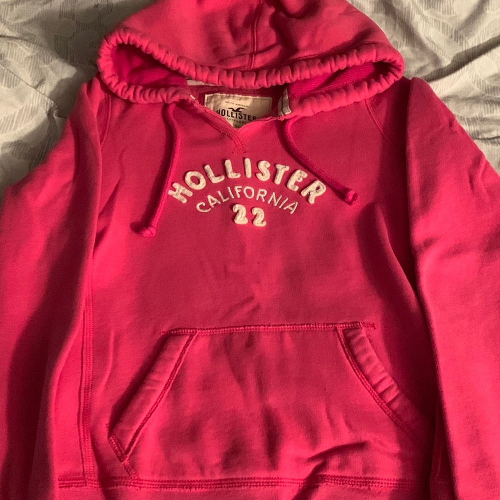 Pink Hollister sweater